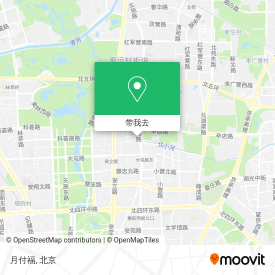 月付福地图