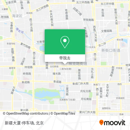 新疆大厦-停车场地图