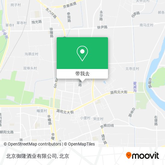 北京御隆酒业有限公司地图