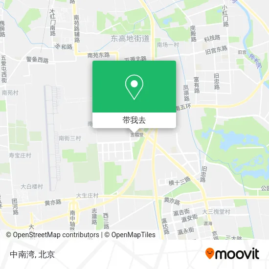 中南湾地图