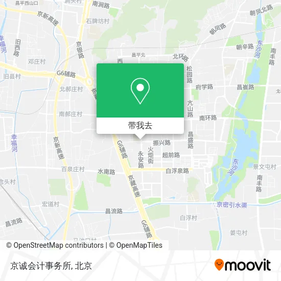 京诚会计事务所地图