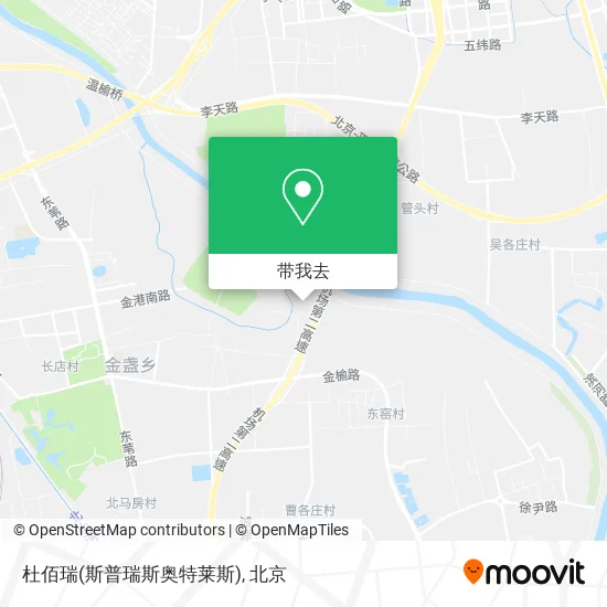 杜佰瑞(斯普瑞斯奥特莱斯)地图