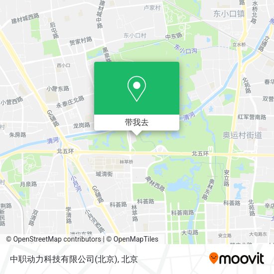 中职动力科技有限公司(北京)地图