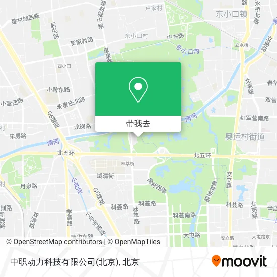中职动力科技有限公司(北京)地图