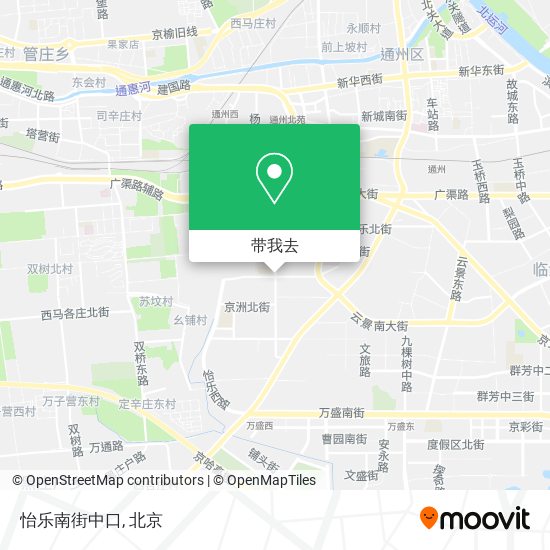 怡乐南街中口地图