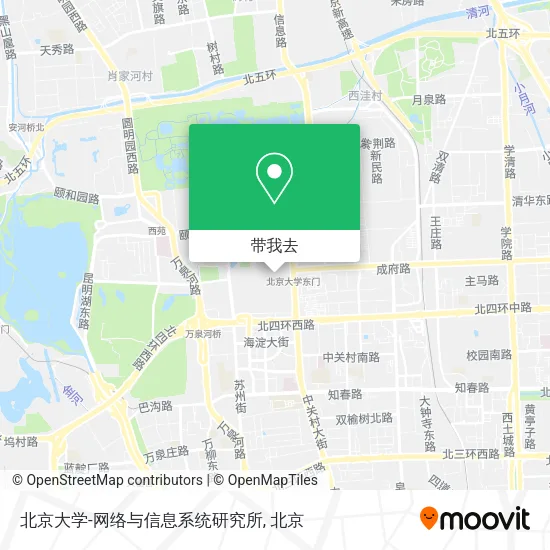 北京大学-网络与信息系统研究所地图