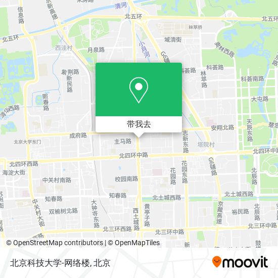 北京科技大学-网络楼地图