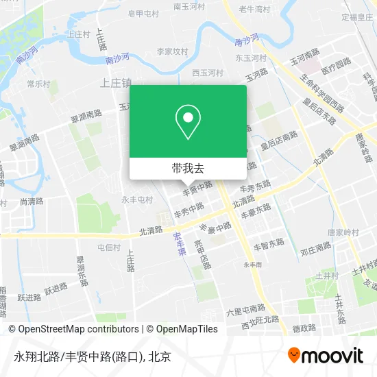 永翔北路/丰贤中路(路口)地图