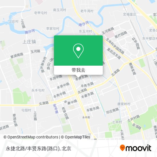 永捷北路/丰贤东路(路口)地图