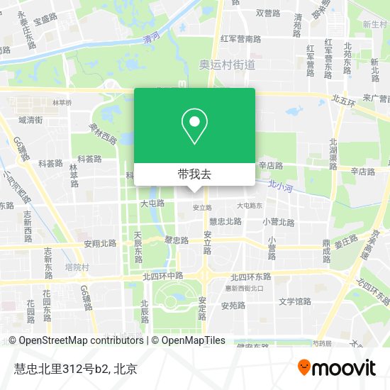 慧忠北里312号b2地图