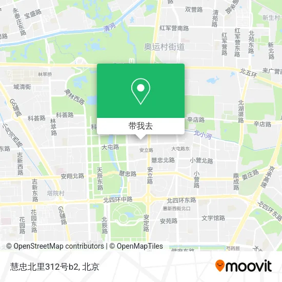 慧忠北里312号b2地图