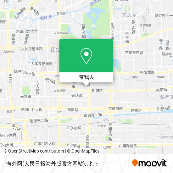 海外网(人民日报海外版官方网站)地图