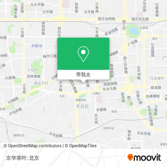 京华茶叶地图