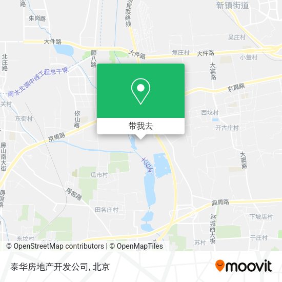 泰华房地产开发公司地图