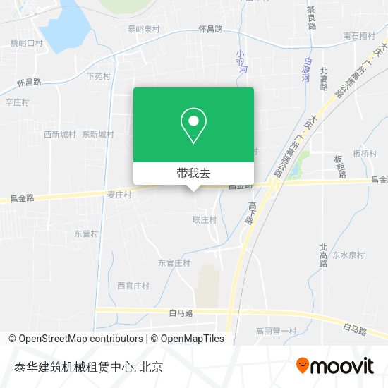 泰华建筑机械租赁中心地图