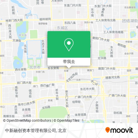 中新融创资本管理有限公司地图