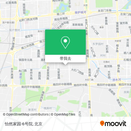 怡然家园-6号院地图