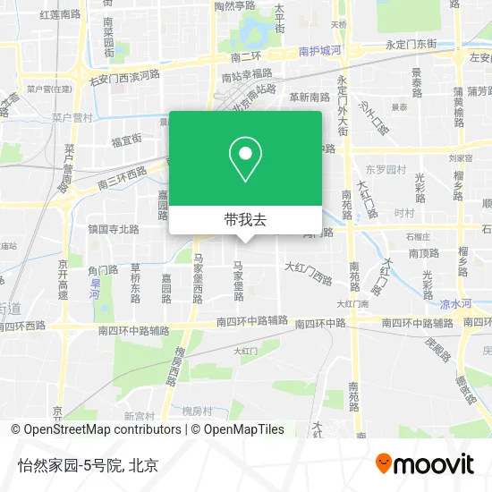 怡然家园-5号院地图