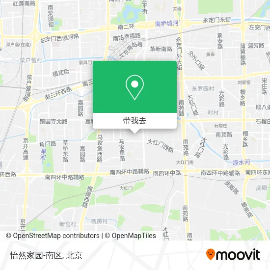 怡然家园-南区地图