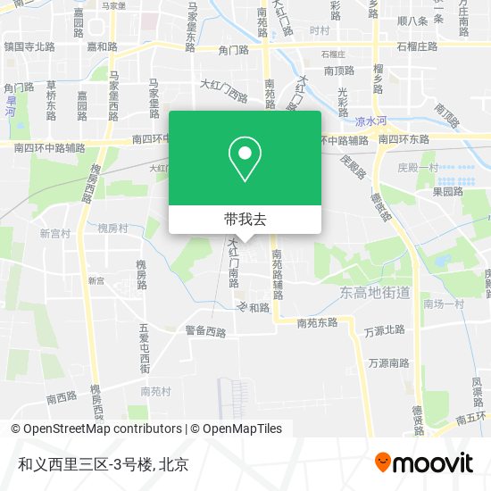 和义西里三区-3号楼地图