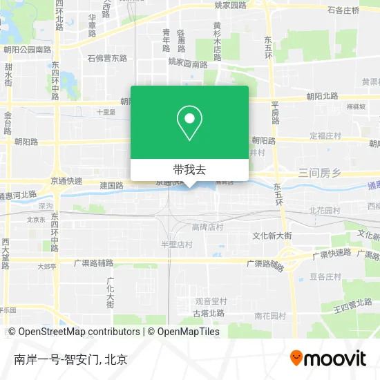 南岸一号-智安门地图