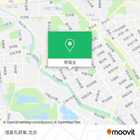 儒宴孔府菜地图