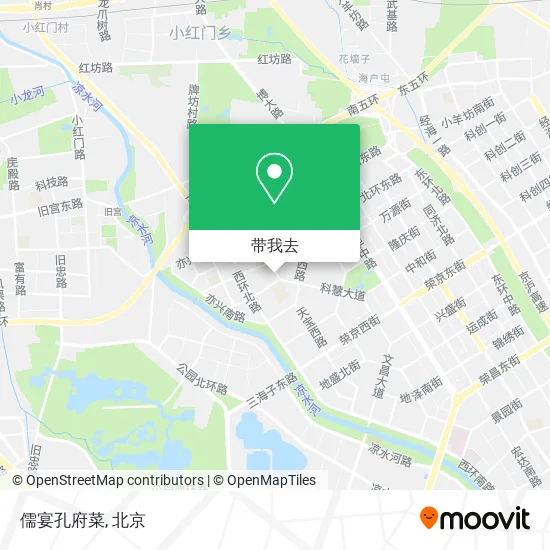 儒宴孔府菜地图