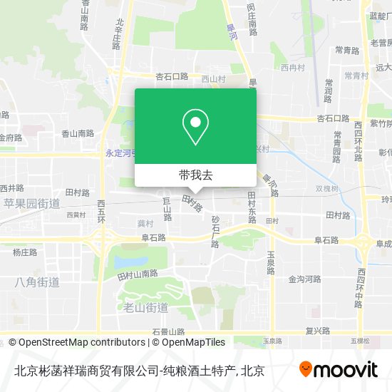北京彬菡祥瑞商贸有限公司-纯粮酒土特产地图