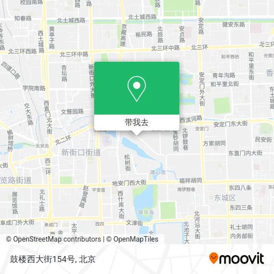 鼓楼西大街154号地图