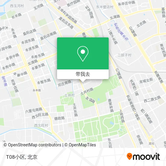T08小区地图
