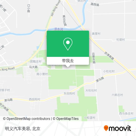 明义汽车美容地图
