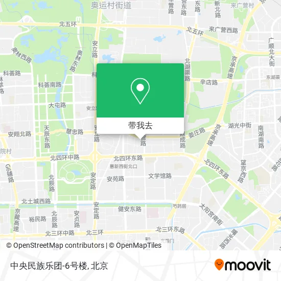 中央民族乐团-6号楼地图
