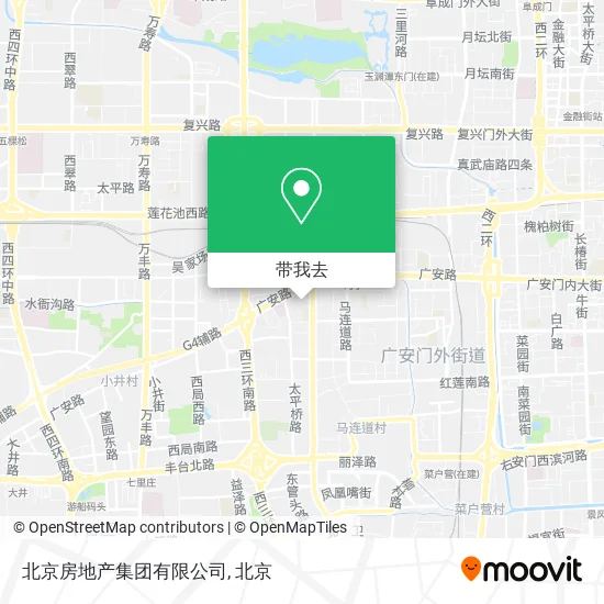 北京房地产集团有限公司地图