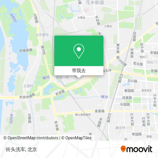 街头洗车地图
