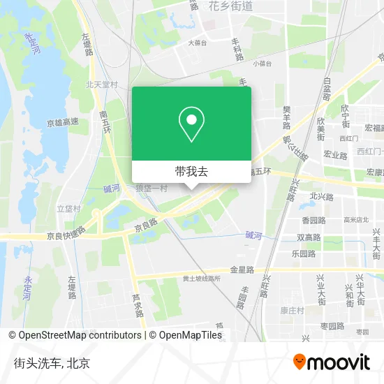 街头洗车地图