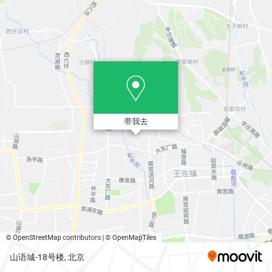 山语城-18号楼地图