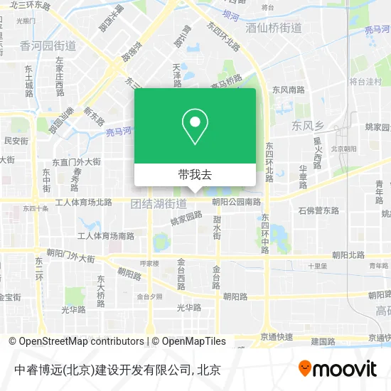 中睿博远(北京)建设开发有限公司地图