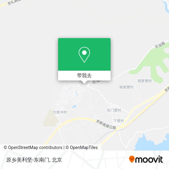 原乡美利坚-东南门地图