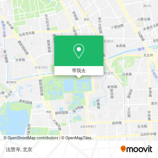 法慧寺地图