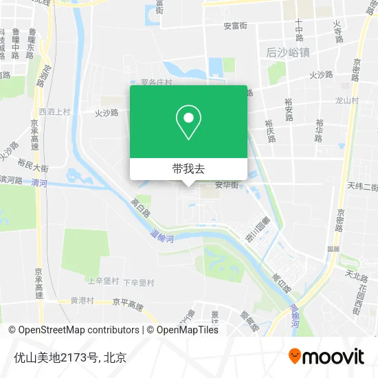 优山美地2173号地图