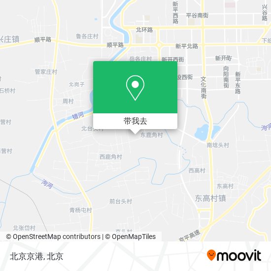 北京京港地图