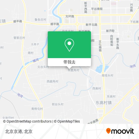 北京京港地图