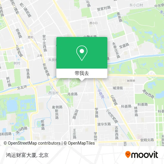 鸿运财富大厦地图