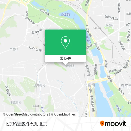 北京鸿运盛招待所地图