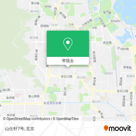 山仕轩7号地图