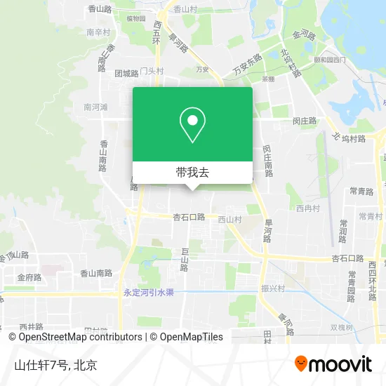 山仕轩7号地图