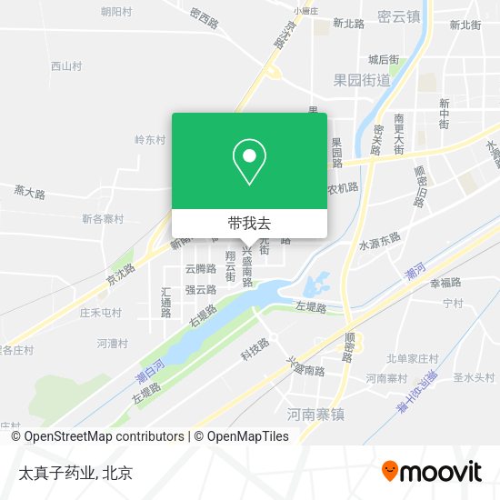 太真子药业地图