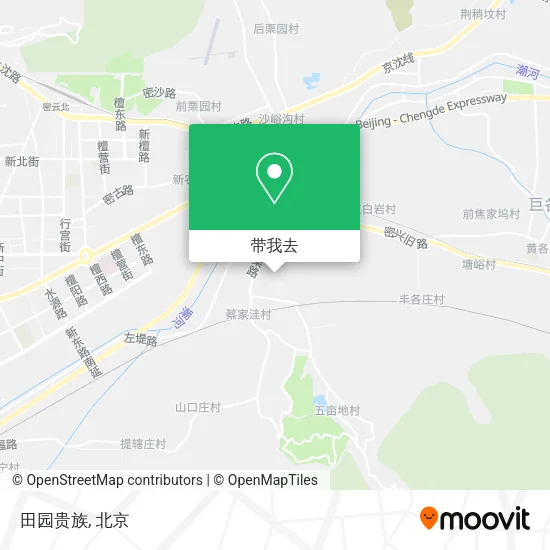 田园贵族地图