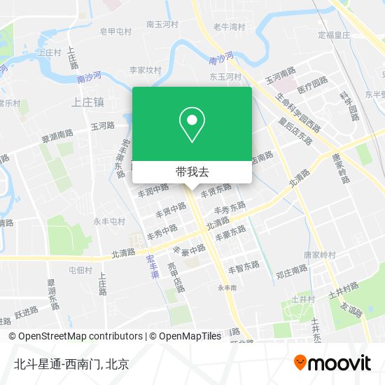 北斗星通-西南门地图