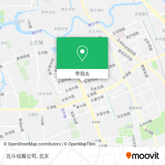 北斗信服公司地图
